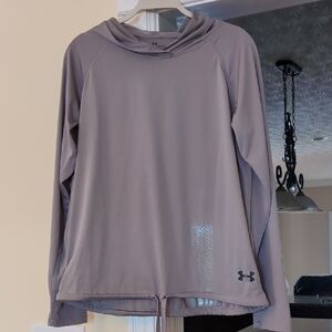 Under Armour Taupe Long Sleeve Top